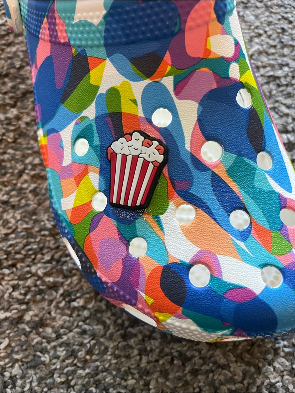 CROCS Women's Multi-Color Patterned Classic Clog - Picture 6 of 6